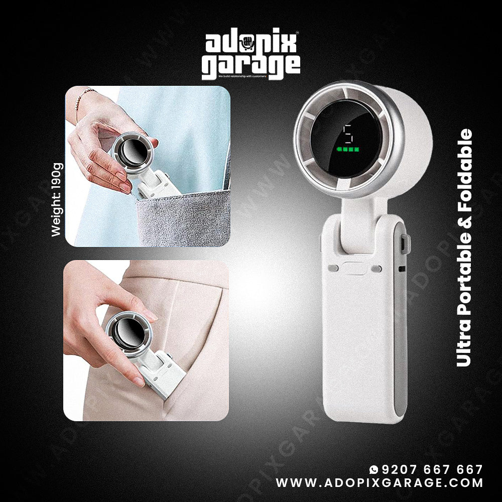 AG-Portable Hand Fan