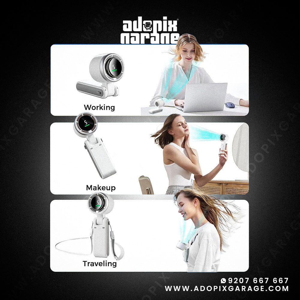 AG-Portable Hand Fan
