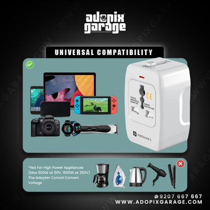 Portronics Universal Travel Adaptor